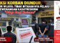 Saksi Korban Diundur, Penyidik Wijaya: Tidak Ditahan nya Pelaku Kewenangan Kasatreskrim untuk Menjawab, “Diduga Alergi Wartawan”