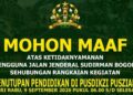 Penutupan Pendidikan Pusdikzi, Jalan Sudirman Bogor Jadi Perhatian