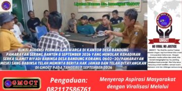 Bukti Audiensi Warga Desa Bandung Pamarayan: Masyarakat Tegas Tak Inginkan Kehadiran Babinsa Serka Slamet Riyadi