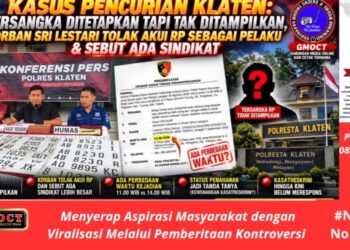 Kasus Pencurian Klaten: Tersangka Ditetapkan tapi Tak Ditampilkan, Korban Sri Lestari Tolak Akui RP Sebagai Pelaku & Sebut Ada Sindikat