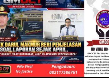 Polsek Darul Makmur Beri Penjelasan Soal Laporan Sejak April: SP2HP Disebut Telah Diserahkan, Asep NS Apresiasi Respons Cepat