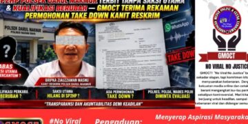 Dibalik Pujian, Muncul Pertanyaan Baru: SP2HP Polsek Darul Makmur Terbit Tanpa Saksi Utama & Kualifikasi Berubah — GMOCT Terima Rekaman Permohonan Take Down Kanit Reskrim