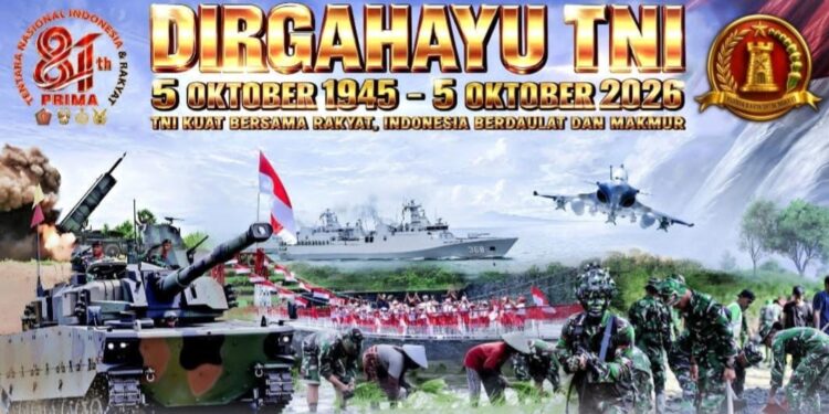 Jelang HUT TNI, Pusdikzi Pusziad Bersihkan Kali Ciliwung dan Salurkan 200 Paket Sembako untuk Warga Sempur