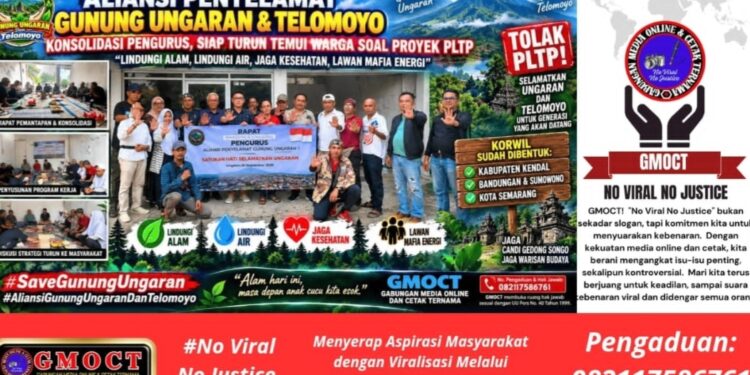 Aliansi Penyelamat Gunung Ungaran & Telomoyo Konsolidasi Pengurus, Siap Turun Tanya Warga soal Proyek PLTP