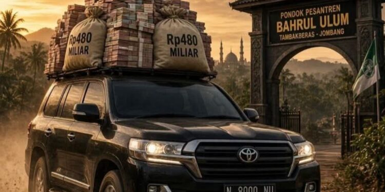 Duit Rp480 Miliar Dibawa Gunakan Land Cruiser ke Arena Muktamar NU