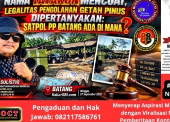 Nama Tayakun Mencuat, Legalitas Pengolahan Getah Pinus Dipertanyakan: Satpol PP Batang Ada di Mana?