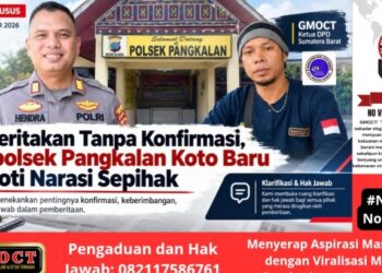 Diberitakan Tanpa Konfirmasi, Kapolsek Pangkalan Koto Baru Jadi Korban Narasi Sepihak