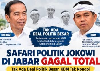 Safari Jokowi di Jawa Barat: Momentum Besar Tapi KDM Tak Terlihat