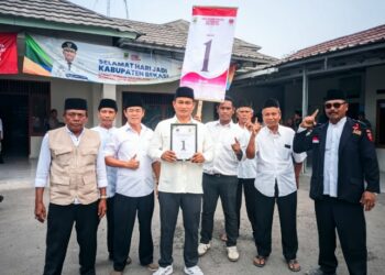 H. Abdul Rohim Alias Noing Raih Nomor Urut 1 dalam Penetapan Calon Kepala Desa Karanghaur