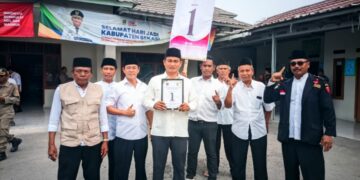 H. Abdul Rohim Alias Noing Raih Nomor Urut 1 dalam Penetapan Calon Kepala Desa Karanghaur