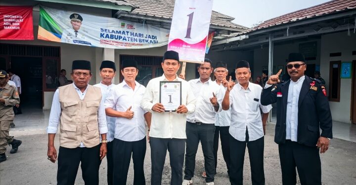 H. Abdul Rohim Alias Noing Raih Nomor Urut 1 dalam Penetapan Calon Kepala Desa Karanghaur