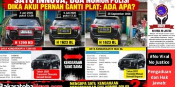 Satu Innova, Dua Plat Nomor: H 1299 KD atau H 1623 BL? Dika Akui Pernah Ganti
