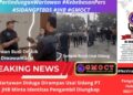 HP Wartawan Diduga Dirampas Usai Sidang PT BDS, JHB Minta Identitas Pengambil Diungkap