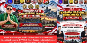 Dirgahayu TNI ke-81: Bersama Rakyat, TNI Kuat! – GMOCT Bersama & Tokoh Pers Sampaikan Ucapan dan Harapan