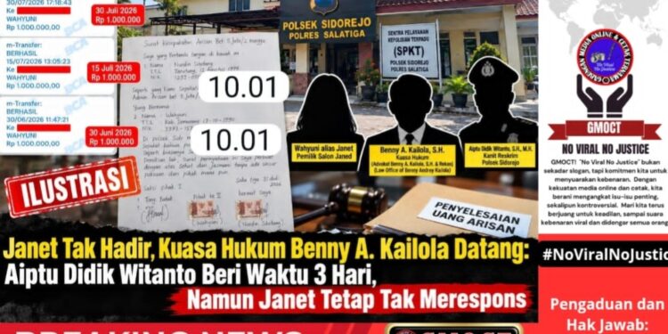 Aiptu Didik Witanto: Tiga Hari Diberi Waktu, Janet Tetap Tak Merespons – Penyelesaian Uang Arisan Masih Menggantung?