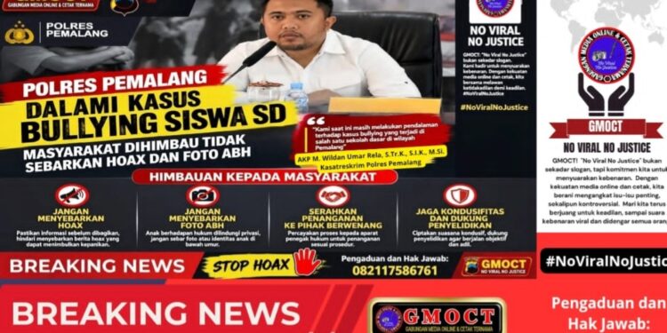 Update Kasus Perundungan SDN 01 Kebondalem: Enam Orang Sudah Diperiksa, Polisi Imbau Warga Sabar dan Hati-hati