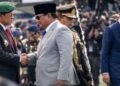 Prabowo Salami SBY, Momen dengan Jokowi Jadi Sorotan di HUT Ke-81 TNI