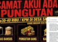 Pungli Bansos Terkuak! Camat Cibalong Akui Ada Pungutan Beras Rp30-40.000 di Desa Sagara, Dalih Inisiatif KPM dan Uang Masuk Kas RW