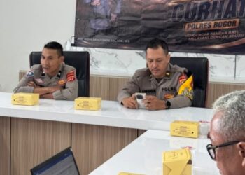 Menanggapi Aspirasi Masyarakat, Polres Bogor Gelar Jumat Curhat