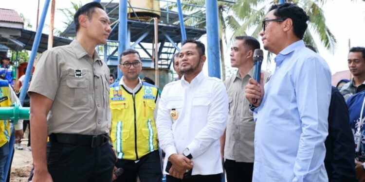 Kunjungan Menko AHY ke Gunung Tembak “Tidak Boleh Ada Masyarakat Kesulitan Air Bersih”