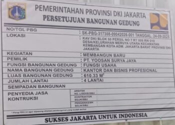 Bangunan Gedung Bertingkat Diduga Lampaui Izin PBG, Warga Minta Suku Dinas CKTRP Cek Lokasi!