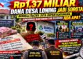 Rp1,37 Miliar Dana Desa Loning Jadi Sorotan, BUMDes Rp285 Juta Dipertanyakan, Konfirmasi Wartawan Tak Dijawab: Ada Apa?