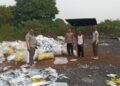 Polsek Rumpin Tindak Lanjuti Aduan 110 Terkait Pembakaran Bungkus Permen dan Obat untuk Mengambil Aluminium Foil
