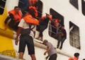 KMP Batu Mandi Terbakar di Selat Sunda, Penumpang Dievakuasi di Tengah Laut