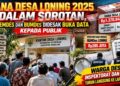 Dana Desa Loning 2025 Dalam Sorotan, Pemdes dan BUMDes Didesak Buka Data kepada Publik