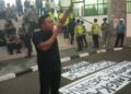 DPRD Tak Temui Massa JANGKAR, Polemik 13 Ambulans CSR Berlanjut ke Golkar