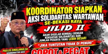 Asep Surya Atmaja Dilantik Jadi Bupati Bekasi Definitif, Koordinator Aksi Desak Penyelesaian Tiga Tuntutan Solidaritas Wartawan Se-Bekasi Raya